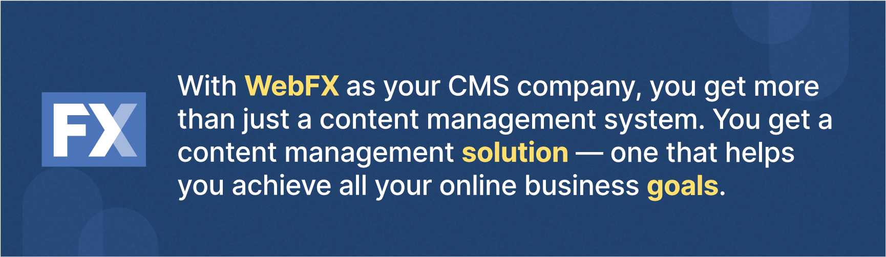 使用webfx作为你的CMS公司…