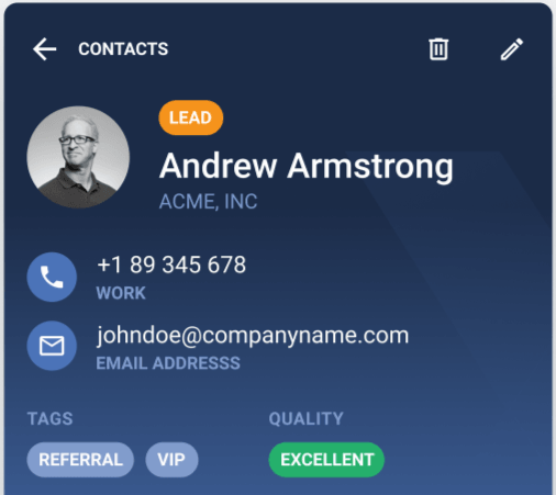 CRMROI联系人管理